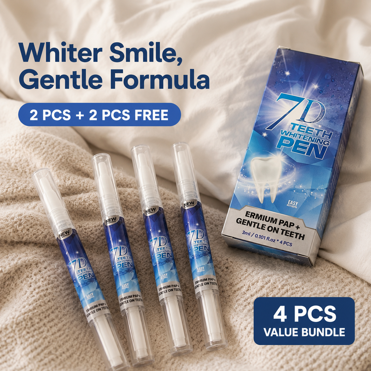 Teeth Whitening Pens (4 Pack)