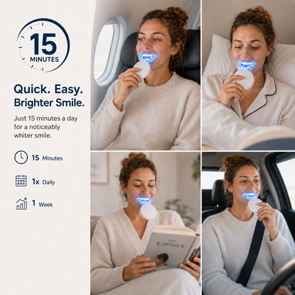 Wireless LED Teeth Whitening Kit