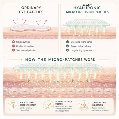 Hyaluronic Micro-Infusion Patches